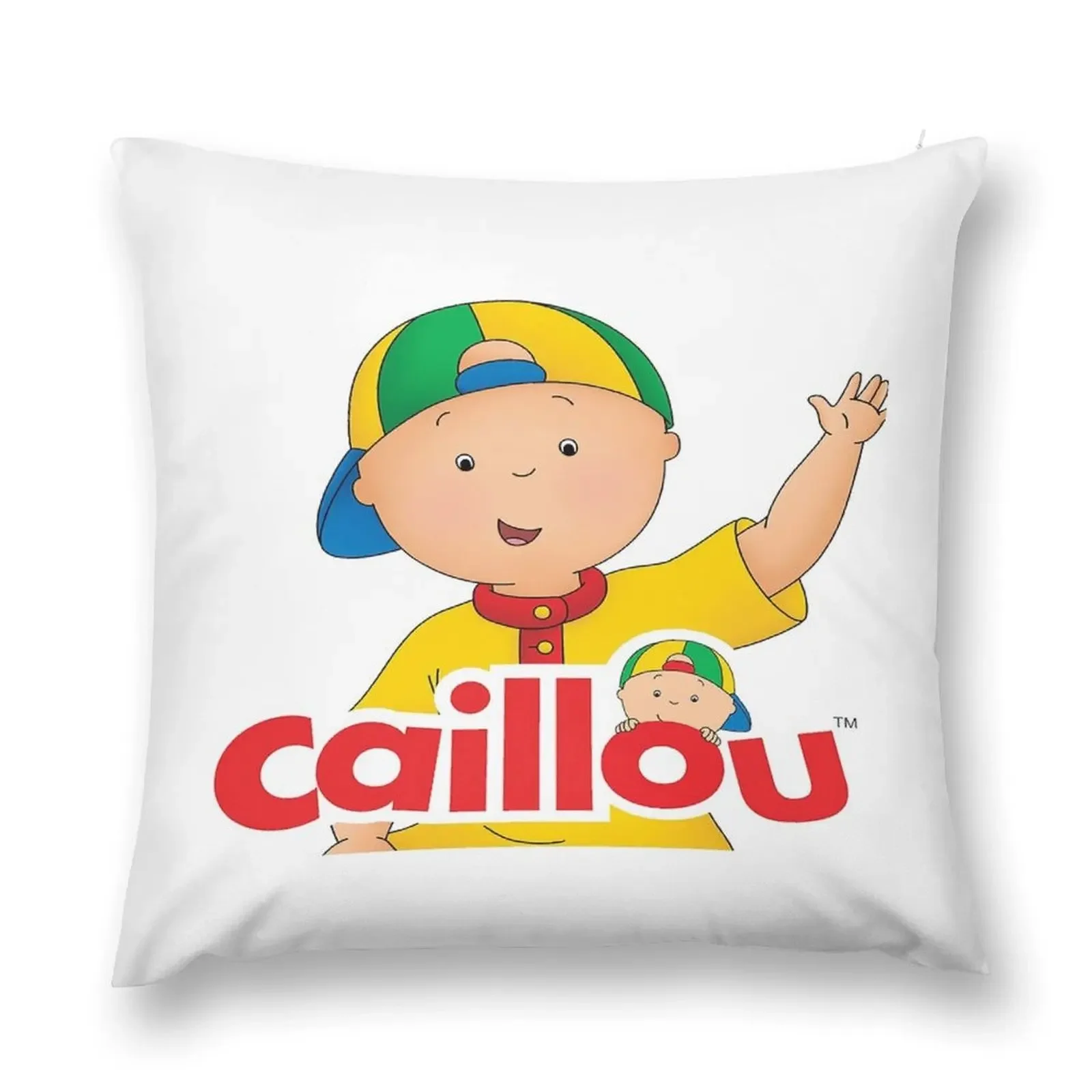 caillou, caillou and dog Throw Pillow Christmas Pillow Cusions Cover pillow