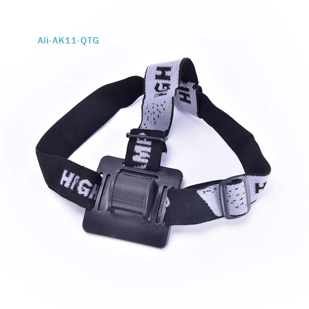 NEW 1pc Elastic Headband Helmet Strap Mount Head Strap For Bike light Headlamp Band