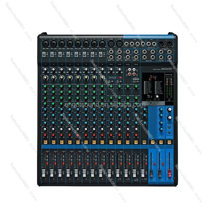 MG16XU dj usb pro controller professional audio 24 DSP sound mixing console mixer mixers for karaoke for Stage