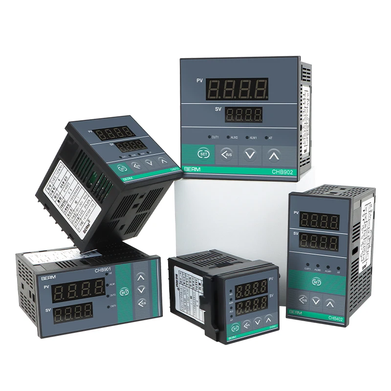 

CHB401 CHB402 CHB702 CHB901 CHB902 Intelligent Digital Temperature Control Meter PID Relay SSR Logic Level Output 220V 12V