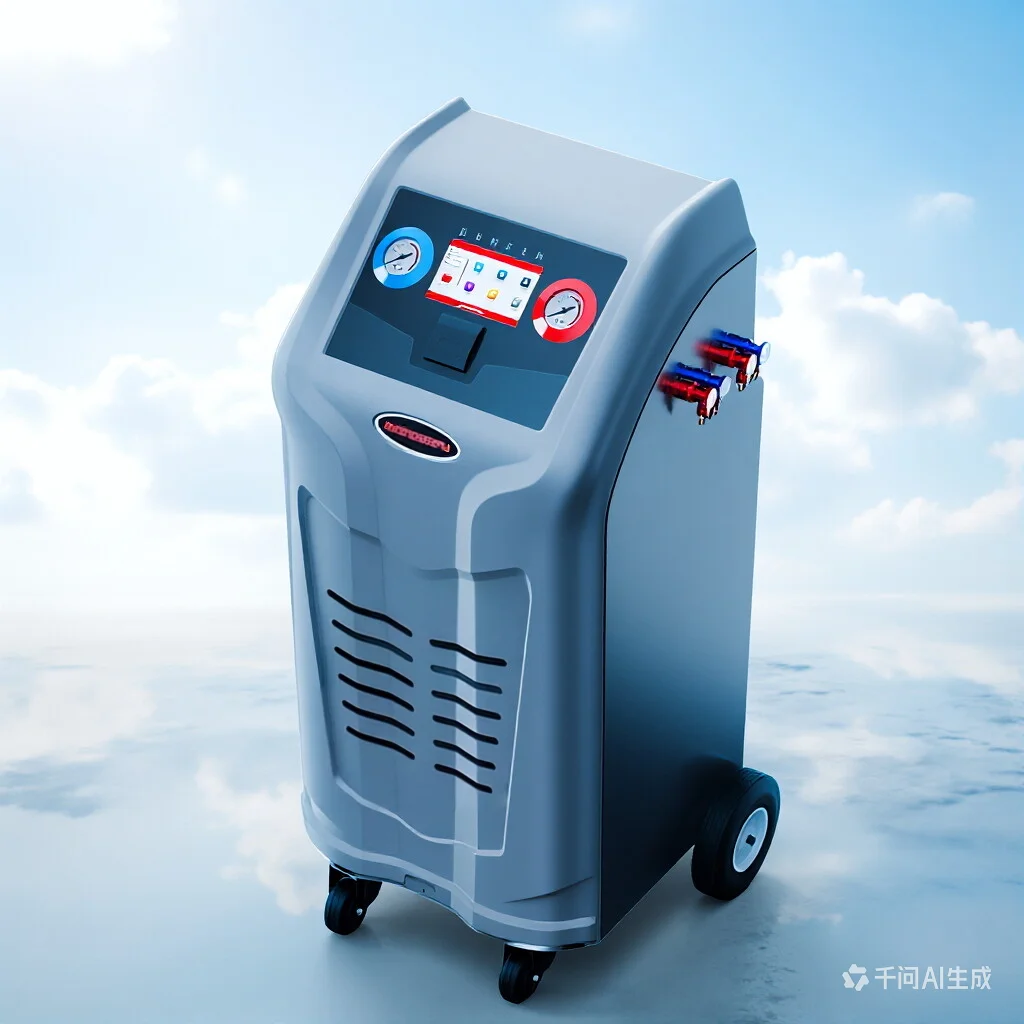 X-548 Dual System Refrigerant Recovery Machine, Compatible R134a/1234yf, 7-Inch Screen Auto AC Service Equipment