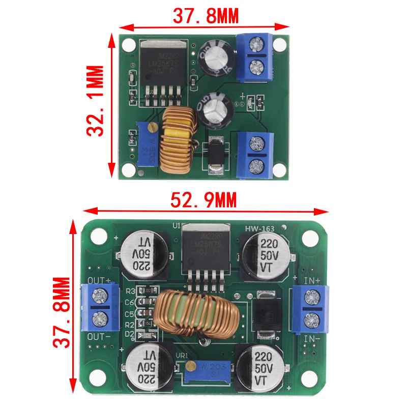 DC-DC 3V-35V To 4V-40V Step Up Power Module Boost Converter 12v 24v Converter 12v to 5v DC DC Voltage Converter 12v to 19v