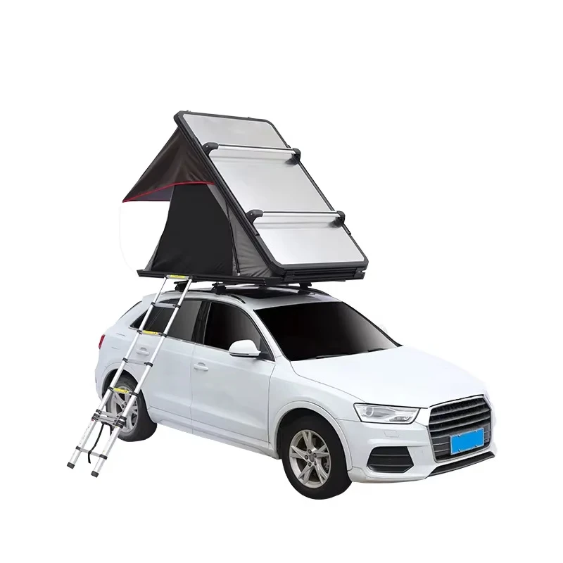 Top Quality 4wd Waterproof Camp Outdoor Hiding Roof Top Tent Hard Shell Aluminum for Truck Dachzelt