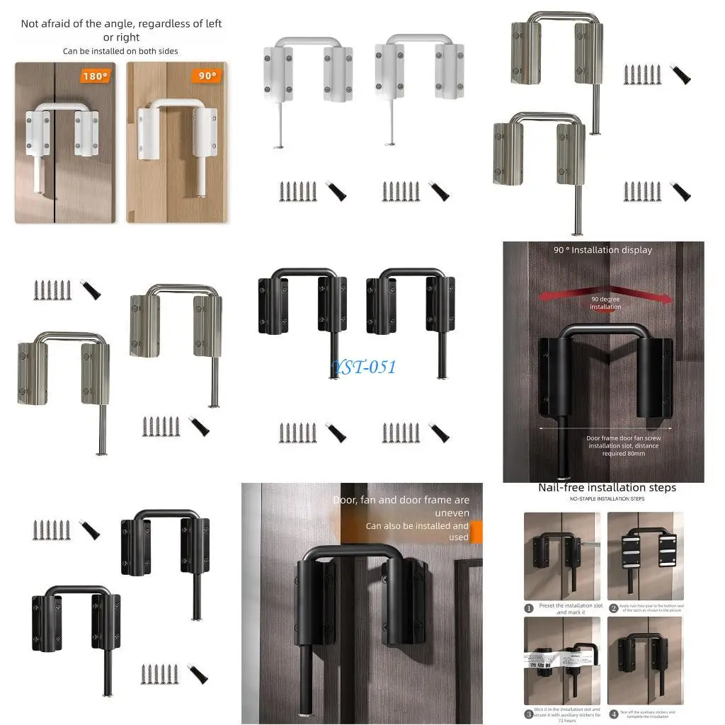 

Алюминиевые регулируемые дверные защелки Э15А для расположения и безопасности шкафа мебели