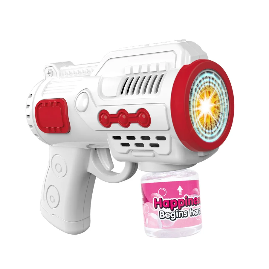 ماكينة فقاعات مسامية محمولة بسعة 1000 مل، لعبة أوتوماتيكية للأطفال، هدية مسدس فقاعات نفخ الفقاعات