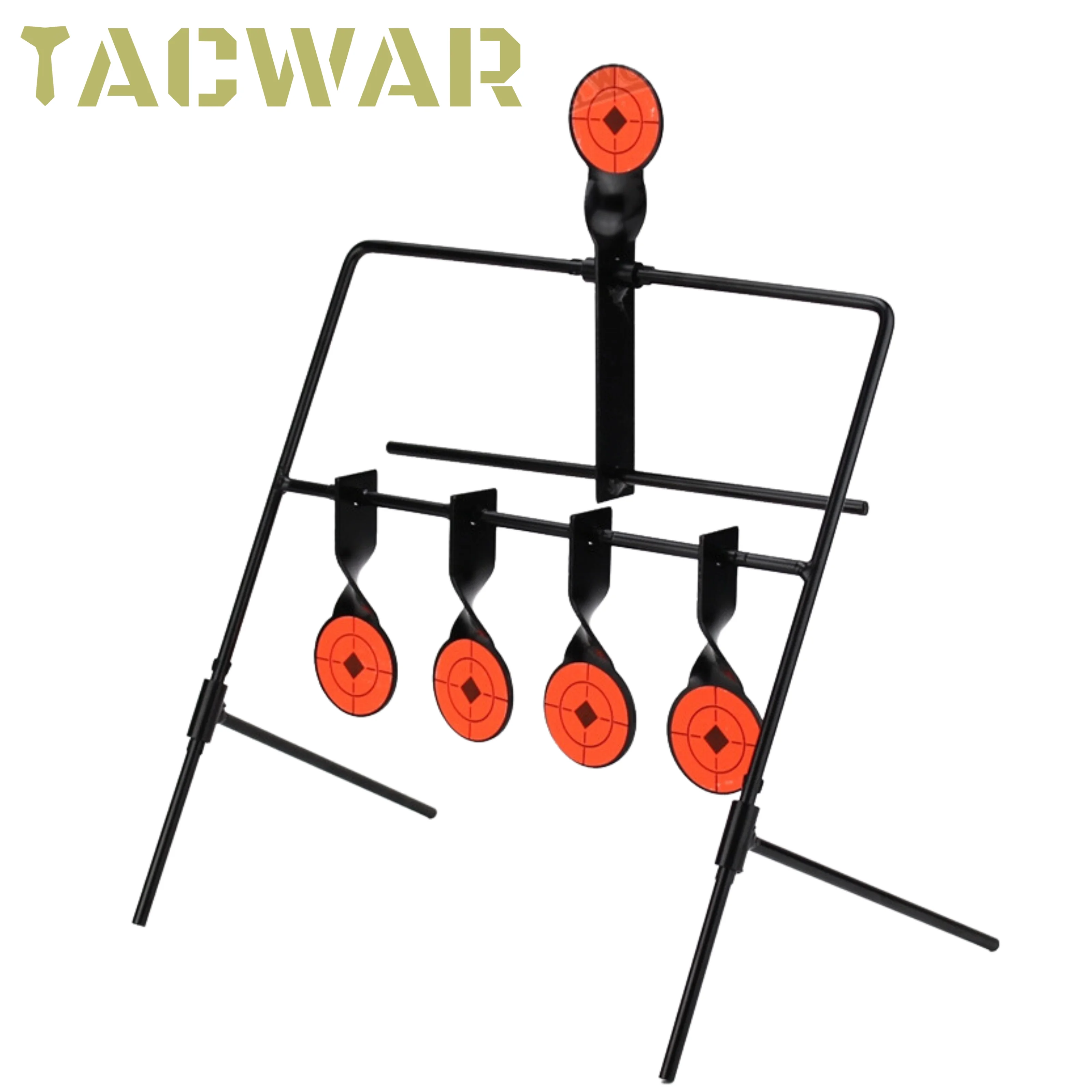 

Мишень с колокольчиком, вращающаяся сброс, металлическая мишень для стрельбы, страйкбол, пейнтбол, конкурентоспособная стрельба в помещении и на открытом воздухе