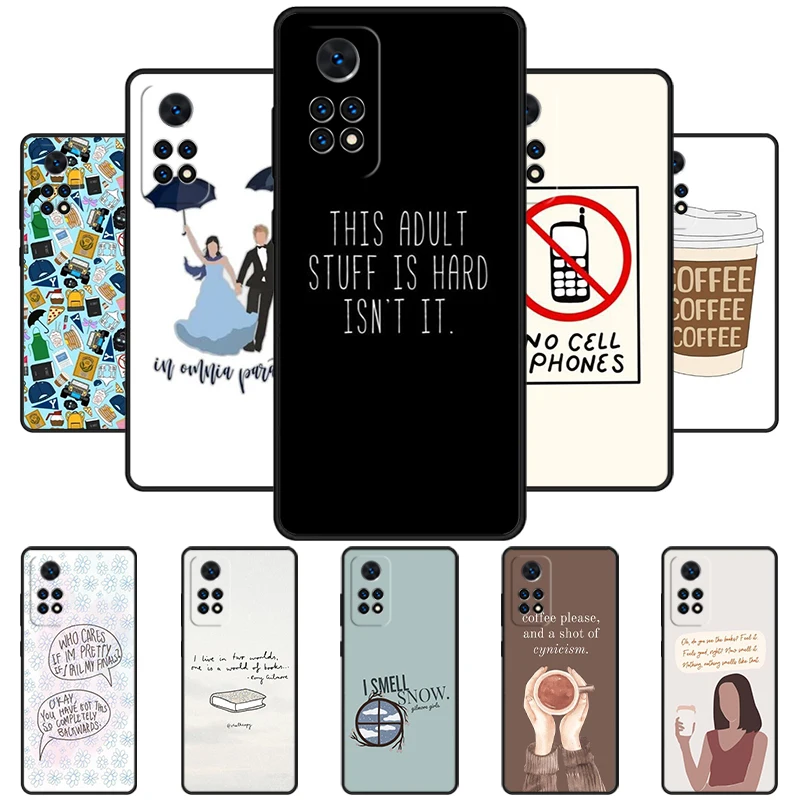 Gilmore Girls Phone Case For Redmi Note 11 EPro 11S 10T 9S Promax 8 Pro Xiaomi Mi 11 12X 12S Ultra Cover