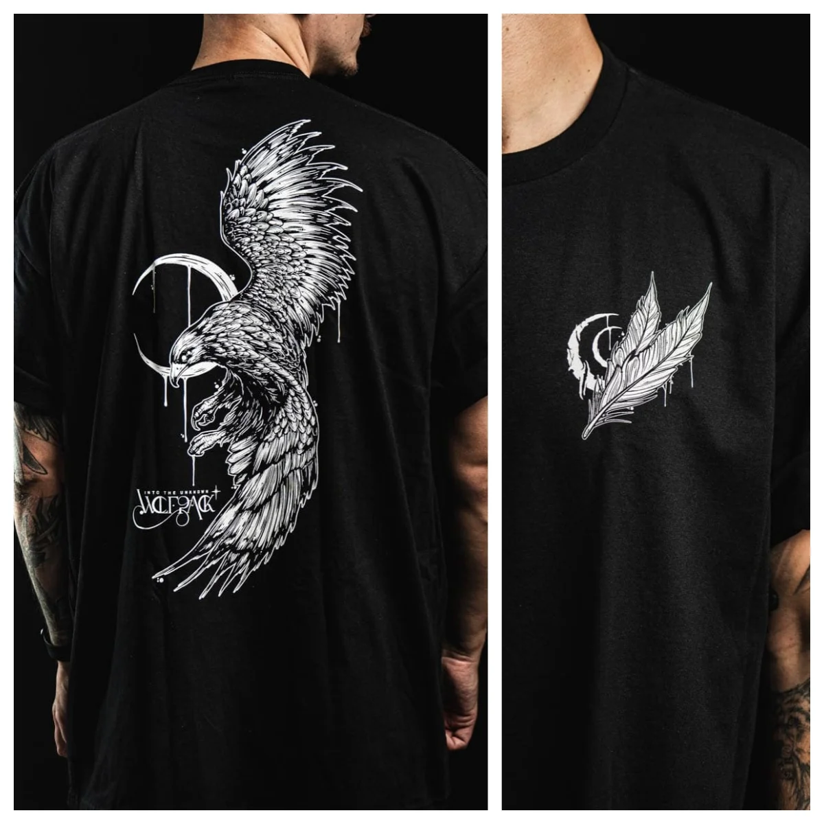 CREATURE OF PREY Retro Tattoo Art Style Summer Casual T-Shirt Men's and Women's Luxury Brand Top