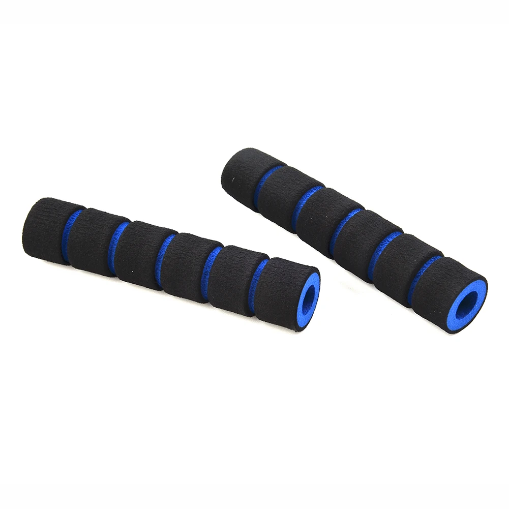 Motorcycle Handlebar Grip and Brake Clutch Lever Soft Foam Cover Set Designed for Vibration Dampening and Safe Handling