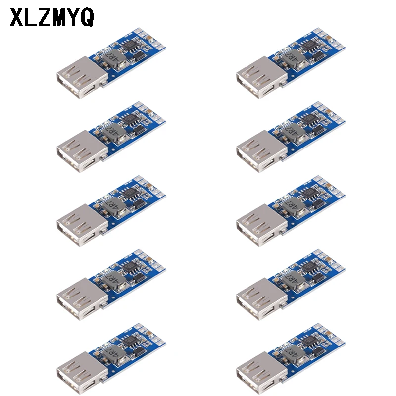 10Pcs 9V 12V 24V To 5V 3A USB Step-down Voltage Regulator Module DC-DC Converter Phone Charger Car Power Supply Module 9V 12V