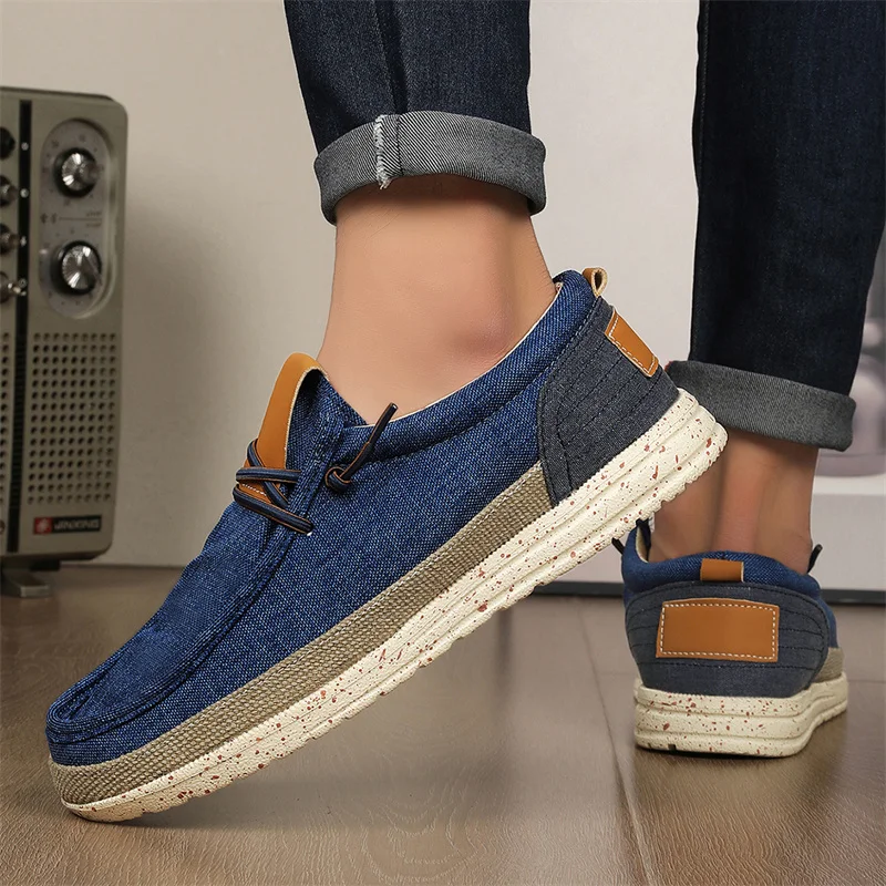 Cheap Shoes Loafers for Men Fashion Blue Men's Summers Size 39-48 Breathable Flat Casual Shoes Men Footwear Mocasines De Hombre
