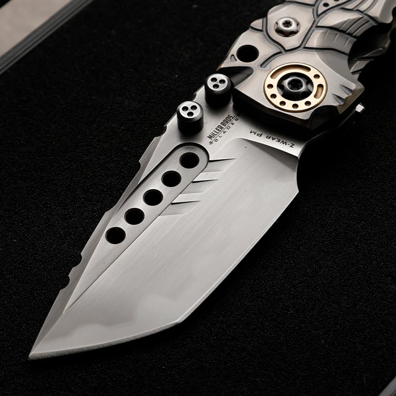 T1 heavy-duty high-quality folding knife wilderness survival hunting knife outdoor knife rescue knife small knife men's gift