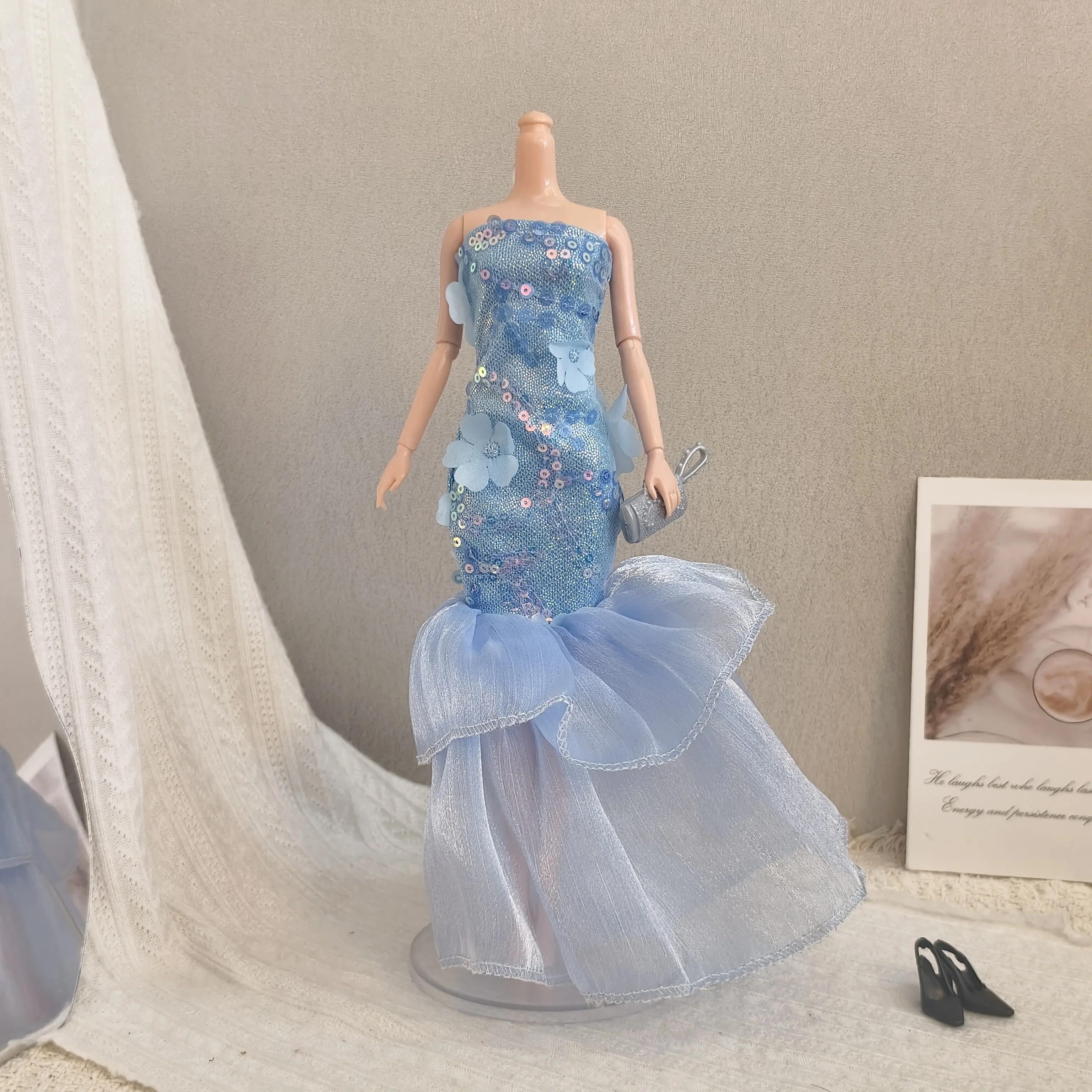 Vestido de princesa de La Sirenita, disfraz de Ariel para niñas Vestido de princesa de La Sirenita, disfraz de Ariel para niñas