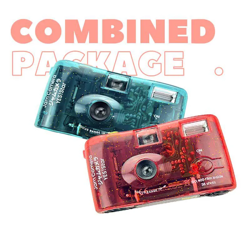 

Yes! Star Jam Film Camera 135 Film Camera 36 Photos With Flashing Disposable Camera For Birthday Christmas Gifts