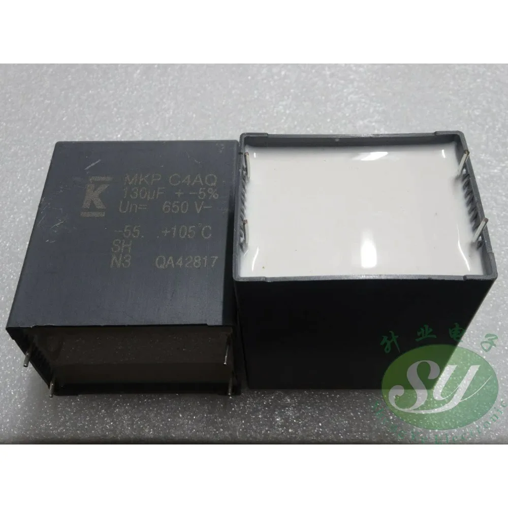 

AV MKP C4AQ 130мкФ/650В 137, абсолютно новый пленочный конденсатор 53мм x 21мм