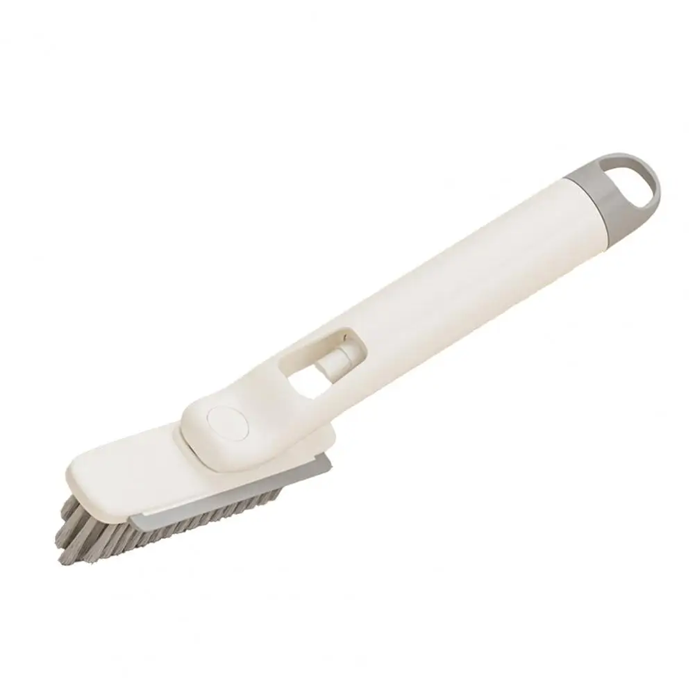 Built-in Spray Brush Brush with Spray Function V-shaped Bristles Scrubber 360° Rotating Brush Head 3-in-1 Tool for Surfaces