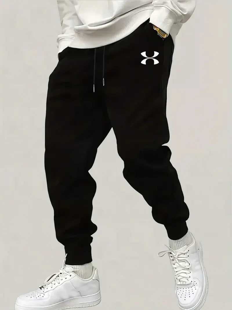 

2025 Autumn/Winter New Men's Sportswear Pants, Outdoor Thickened Jogging Pants, Fashionable Men's and Women's Casual Pants