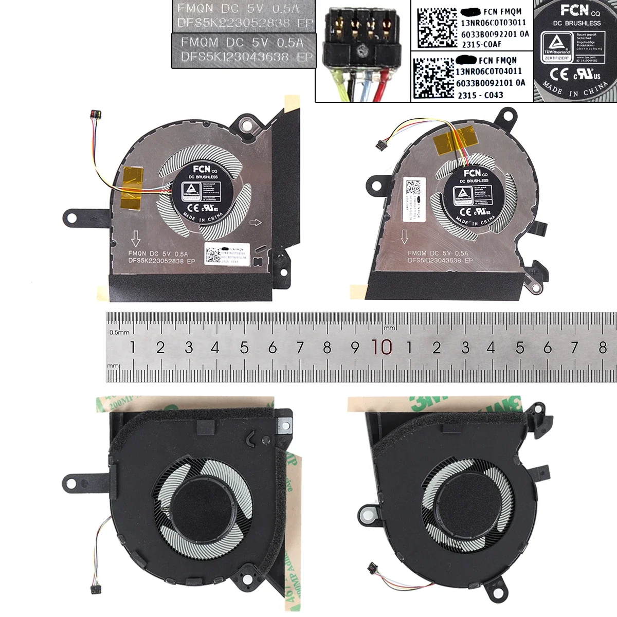 

Laptop Cooling Fan ASUS GV301 GV301Q GV301QC QE GV301QH .