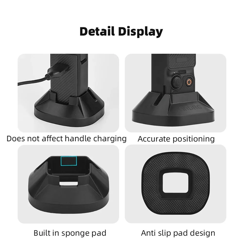 ตัวขยายฐานกล้องกีฬากันลื่นสำหรับกล้อง Dji Osmo Pocket 3ขากล้องมือถือ