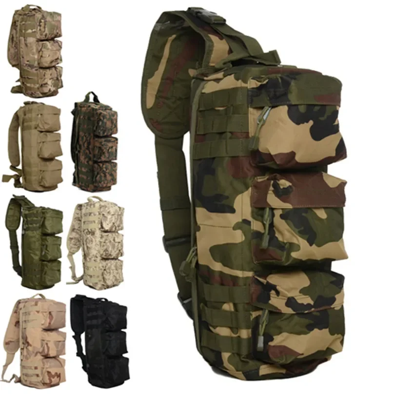 

Outdoor Tactics Cargo Pack Rucksack Hydration Travel Shoulder Messenger Bag Handbag Camouflage Multifunction Storage Bggage Case