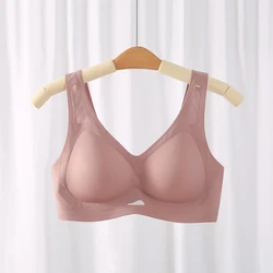 Women Minimizer Latex Pad Push Up Bra Bralette Seamless Brassiere Femme Lingerie BH Mujer Bralett Woman Clothes