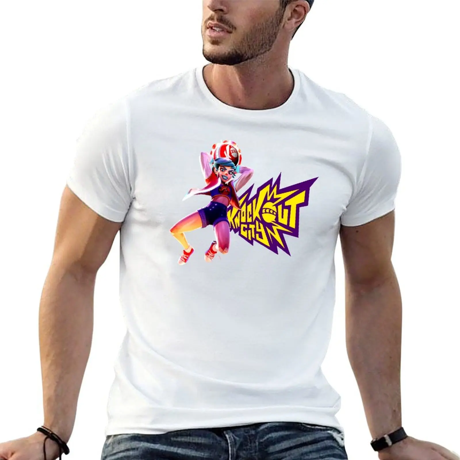 

Knockout City T-Shirt cotton t shirt pack essential t shirt man t shirt cotton T-shirt