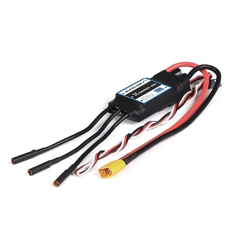 1pcs new SUNNYSKY X Series ESC 40A 60A 80A Brushless Speed controler With Ubec For RC Airplane 3D KT Aircraft Fixed Wing Culvert - image 1 of 5