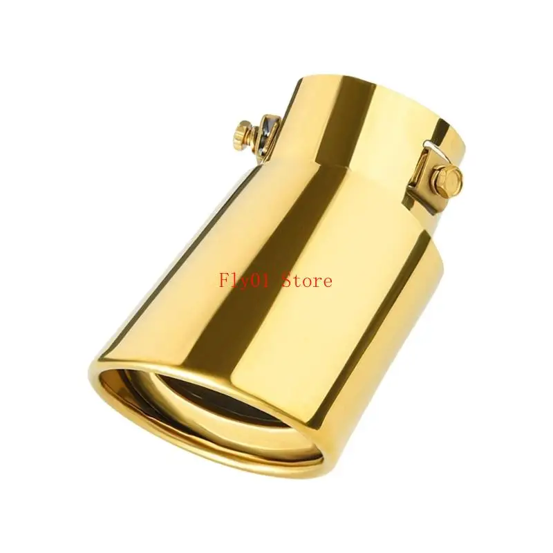 

Rear Tail Throat Liner Universal Vehicle Exhaust Muffler Tip with Stylish Design