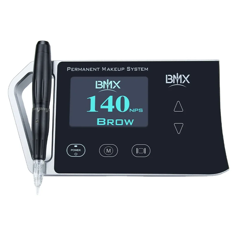 P200 Black Nano Brow Microblading Tattoo Making Lip 1RL Needles Machine For Micropigmentation