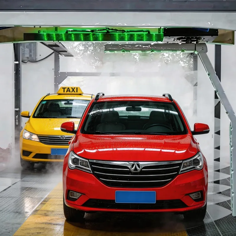 Smart 360 Car Wash Equipment Fully Automated Vehicle Washing Robot With Precision Control System For Modern Gas Station Business