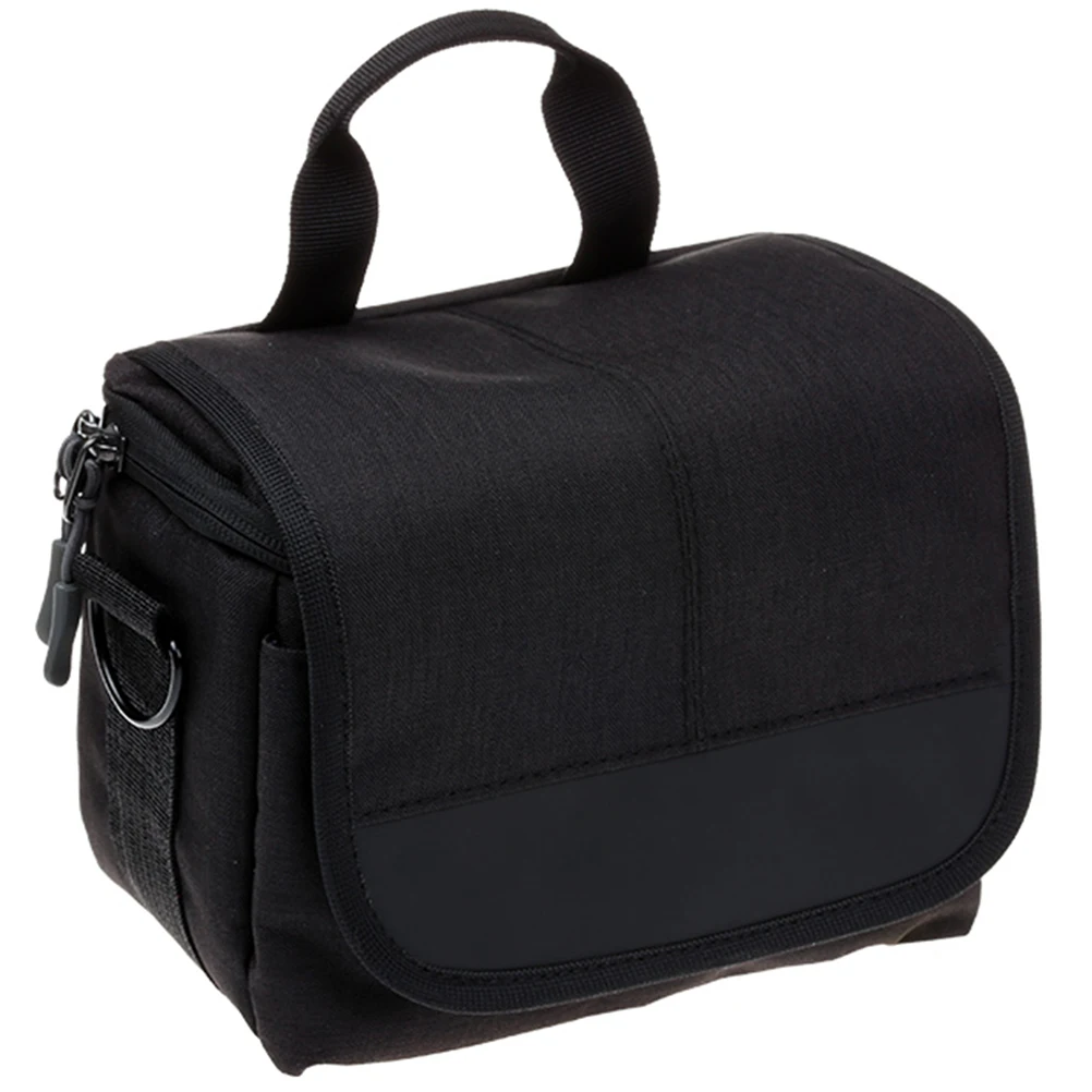 

Stylish Durable Nylon Camera Shoulder Bag Protective Travel Storage Pouch for Digital Adjustable Strap Black Camera Bag DSLR