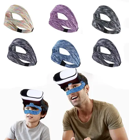 Meta Oculus Quest 2 액세서리 VR 아이 마스크 커버 통기성 땀 밴드 Quest 2 Pico 4 PSVR2 HTC 용 가상 현실 헤드셋