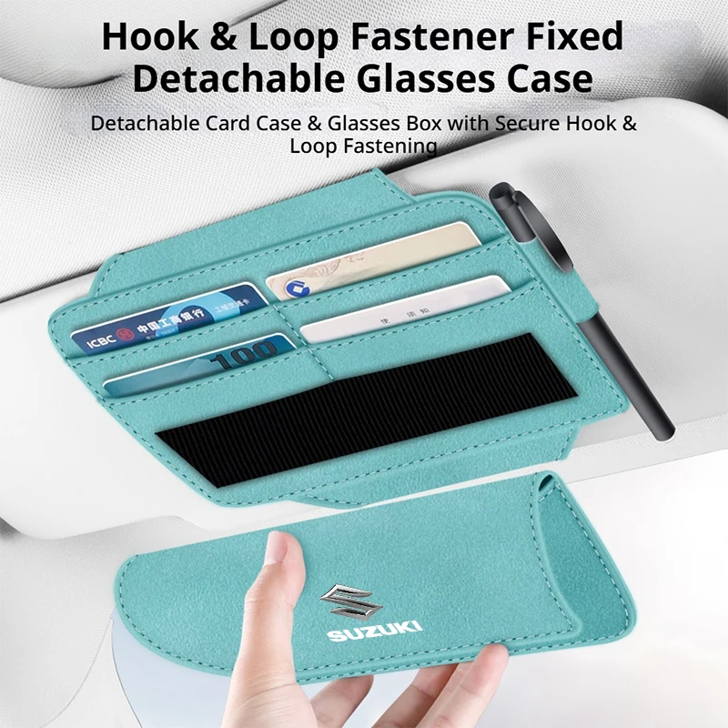 

Car multifunctional glasses document box holder suitable for Suzuki Swift Vitara Baleno Jimny Samurai Ignis Splash Kaiser DZir