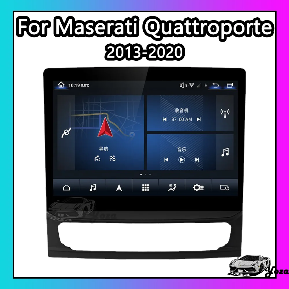 

Yoza Carplay Car Radio For Maserati Quattroporte 2013-2020 Android11 Touch Screen Multimedia Player GPS Navigation Stereo WIFI