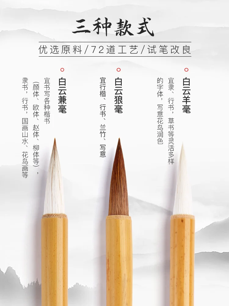 The Writing Brush Is The Four Treasures of Chinese Painting The Writing Brush Is Dedicated for Beginners Technology Figurines