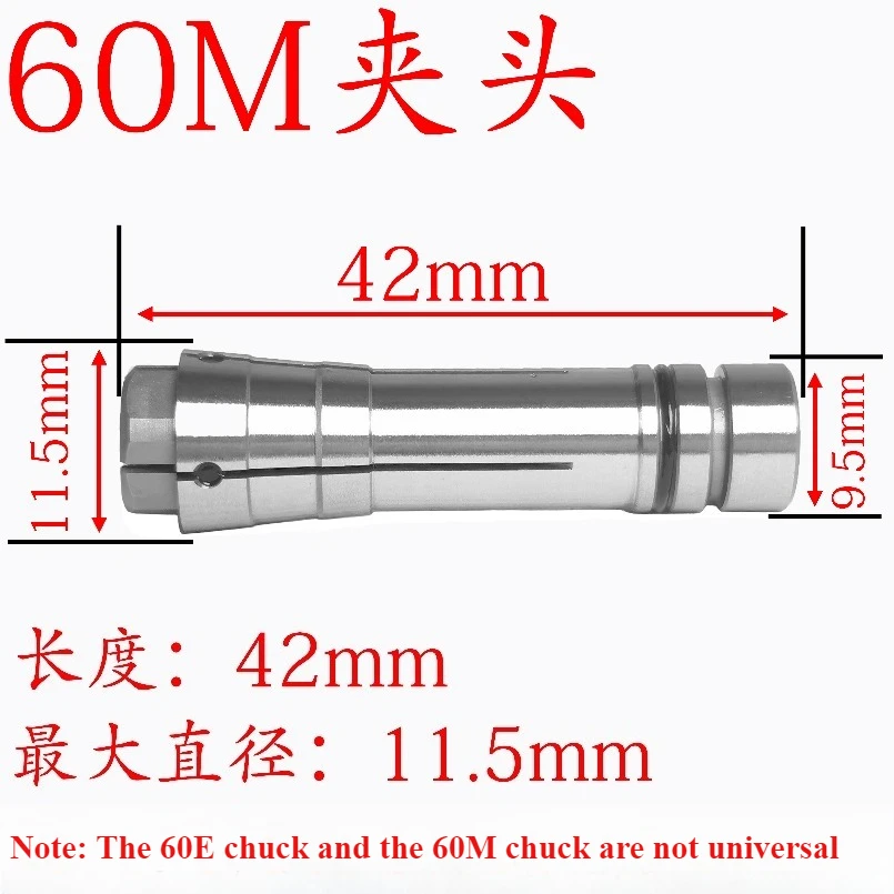 Hochpräzise Spannzangenköpfe 263504 für Schnitzmaschine DGZ-60E DGZ-60M