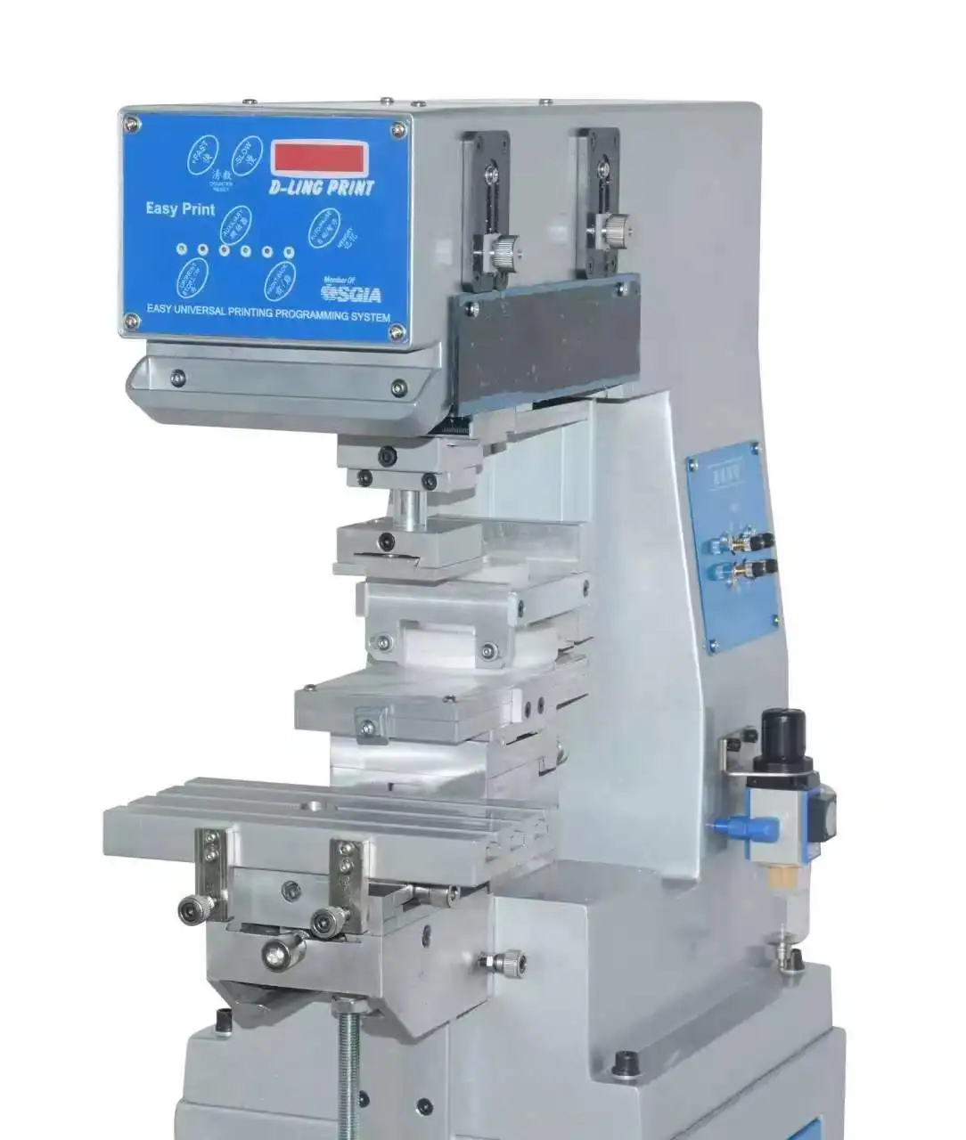 

Two-color all-electric pad printing machine Handheld beauty art manicure t-shirt bucket eraser high-quality paper machine