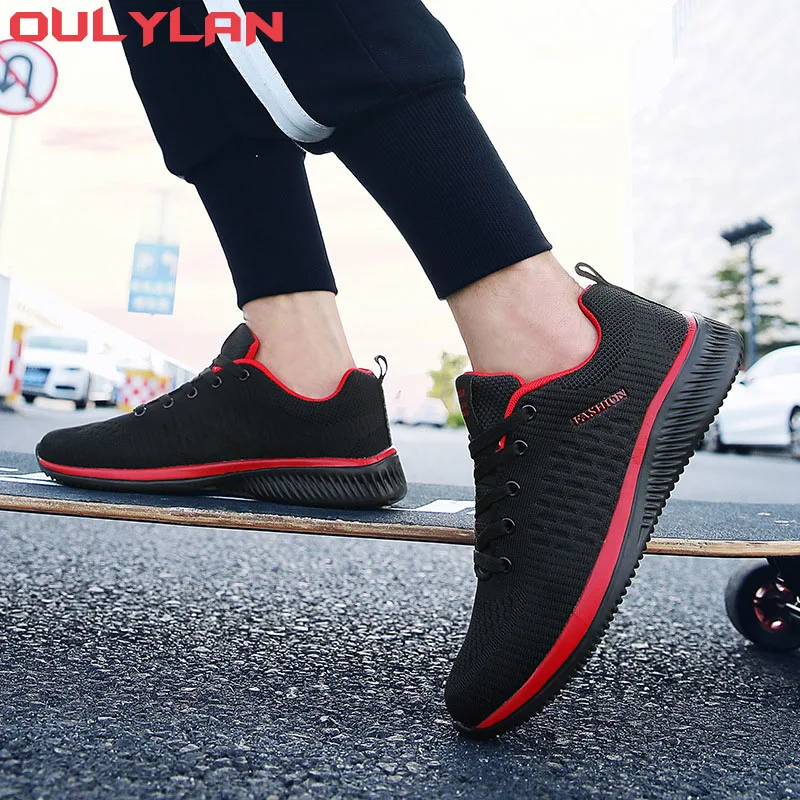 

Oulylan Men Sneakers Breathable Running Shoes for Men Comfortable Classic Casual Sports Shoes Man Tenis Masculino Male Sneaker