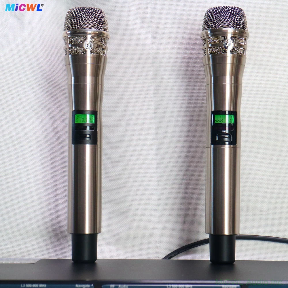 실버 KSM8 메탈 핸드헬드 AD4D 무선 마이크 디지털 시스템 ADX2 K8 핸드헬드 노래방 무대 노래 보컬 고품질 마이크