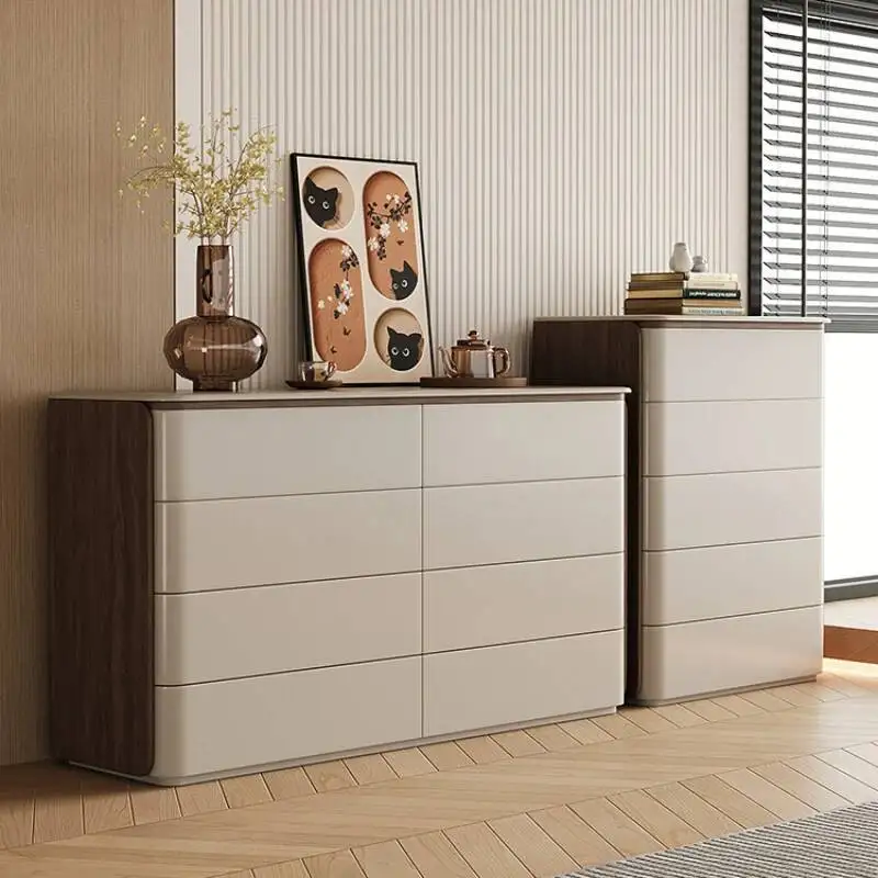 Wood Storage Living Room Cabinets Morden Fashion Entrance Organizer Cabinet Drawers Bedroom Meuble De Rangement Home Furniture