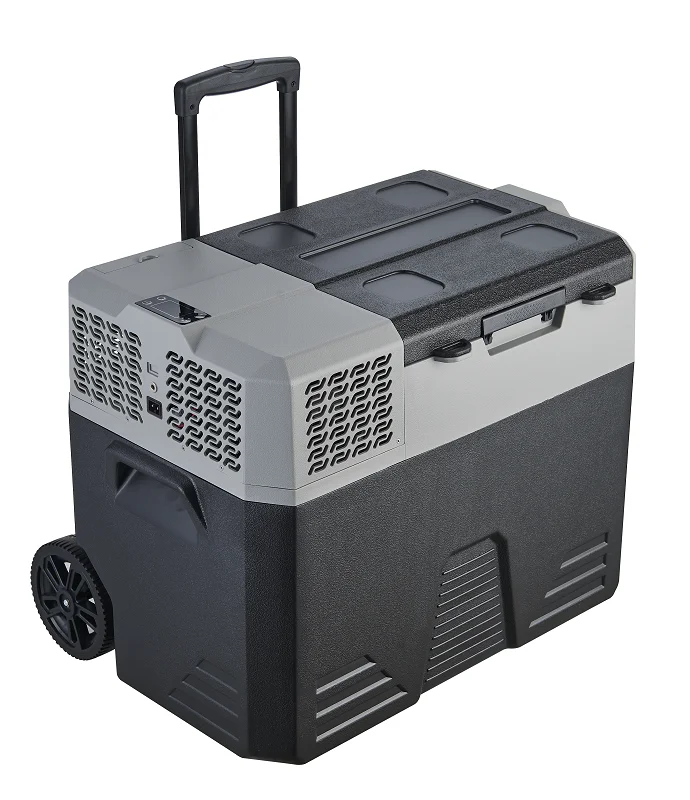 CoolRide 52L Geladeiras portáteis 12V Compressor Frigo com compressor SECOP Caixa refrigeradora por atacado para acampamento RV