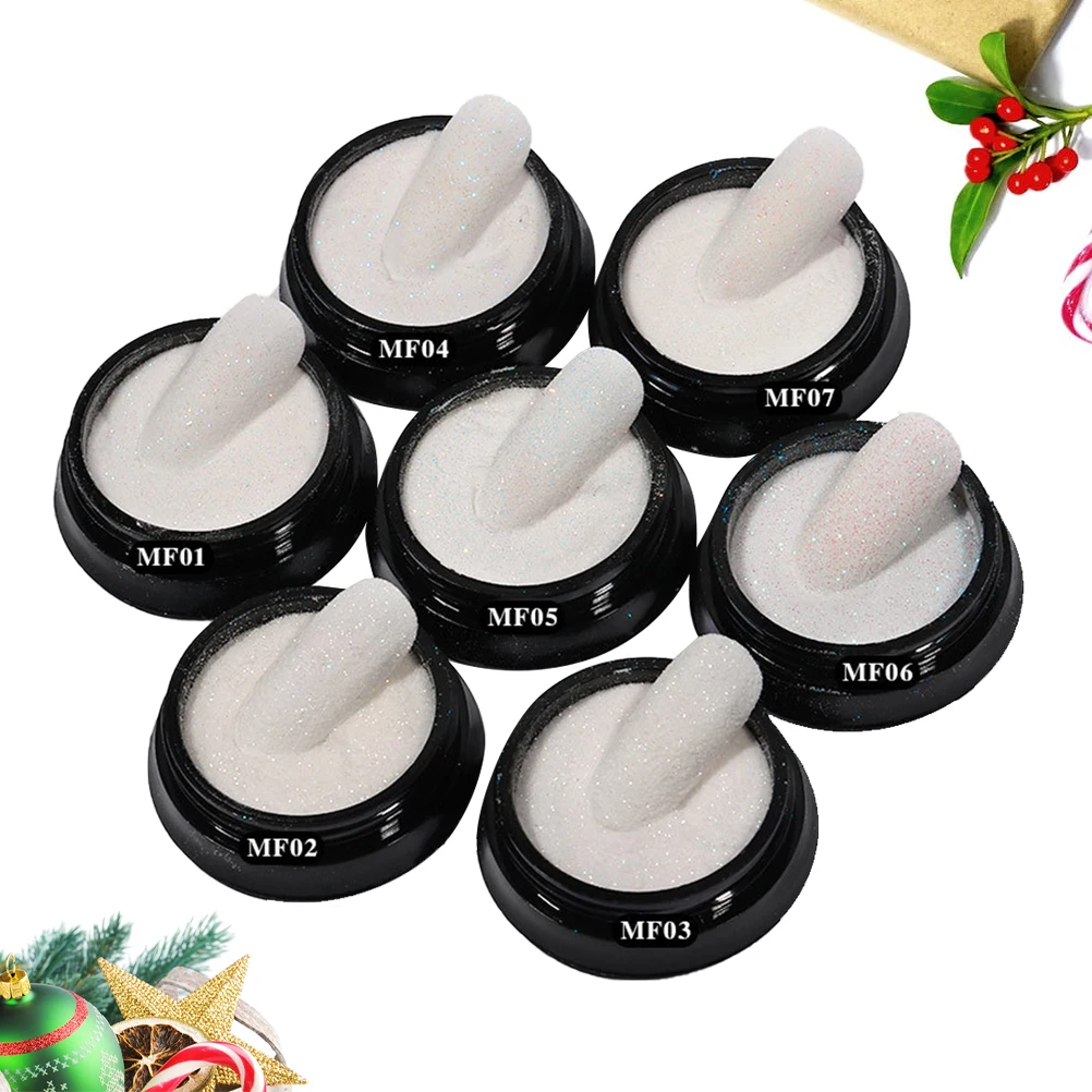 9個入りネイルパウダー シャイニーグリッター マニキュアアートデザイン 女性 女の子 レディースデコレーション Mf01 Mf02 Mf03 Mf04 Mf05 Mf06 Mf07 Mf08 Mf09