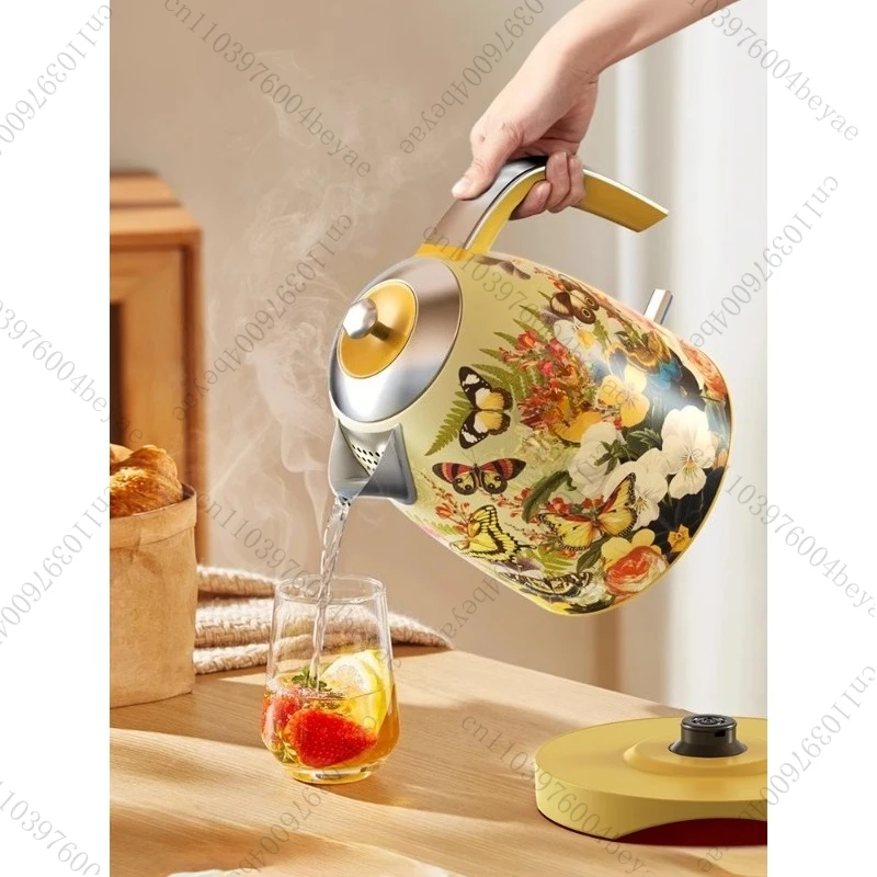 غلاية كهربائية منزلية قديمة 304 من الفولاذ المقاوم للصدأ فشل الطاقة الأوتوماتيكي غلاية مفتوحة صغيرة