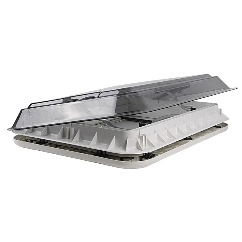 RV sunroof, trailer modification, original ventilation window accessories, standard sunshade, anti-mosquito curtain with LED