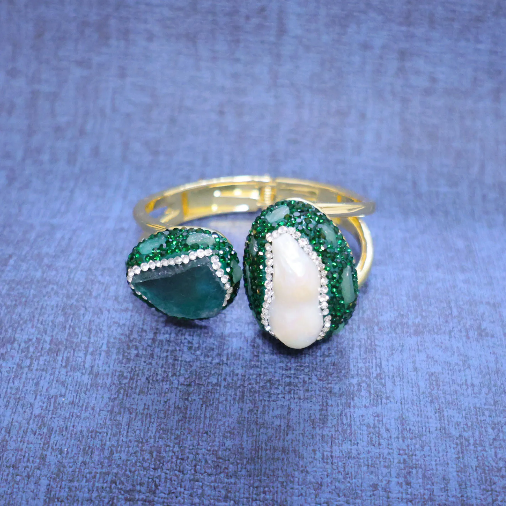 

New natural colored orb stone jewelry baroque pearl bracelet cross-border e-commerce natural stone popular jewelry wholesale