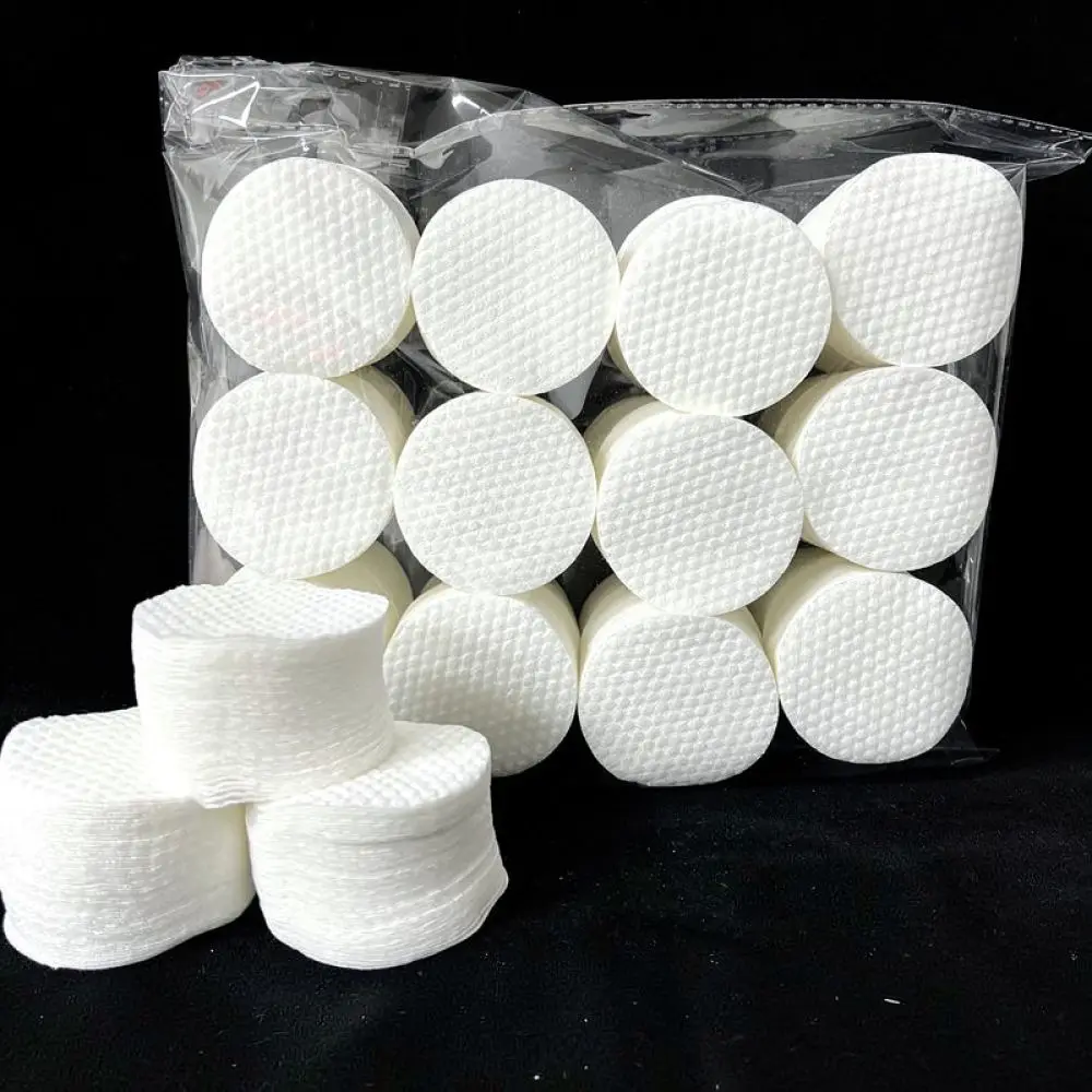 Soft Disposable Round Cotton Pads Pearl Texture Facial Cleansing Sheets Makeup Remover Wipes Skin Care Tools