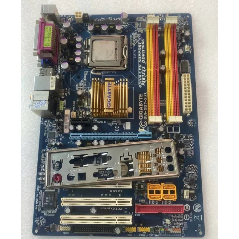 

Second hand GA-G31-S3L graphics card large board industrial equipment machine tested OK and shipped quickly
