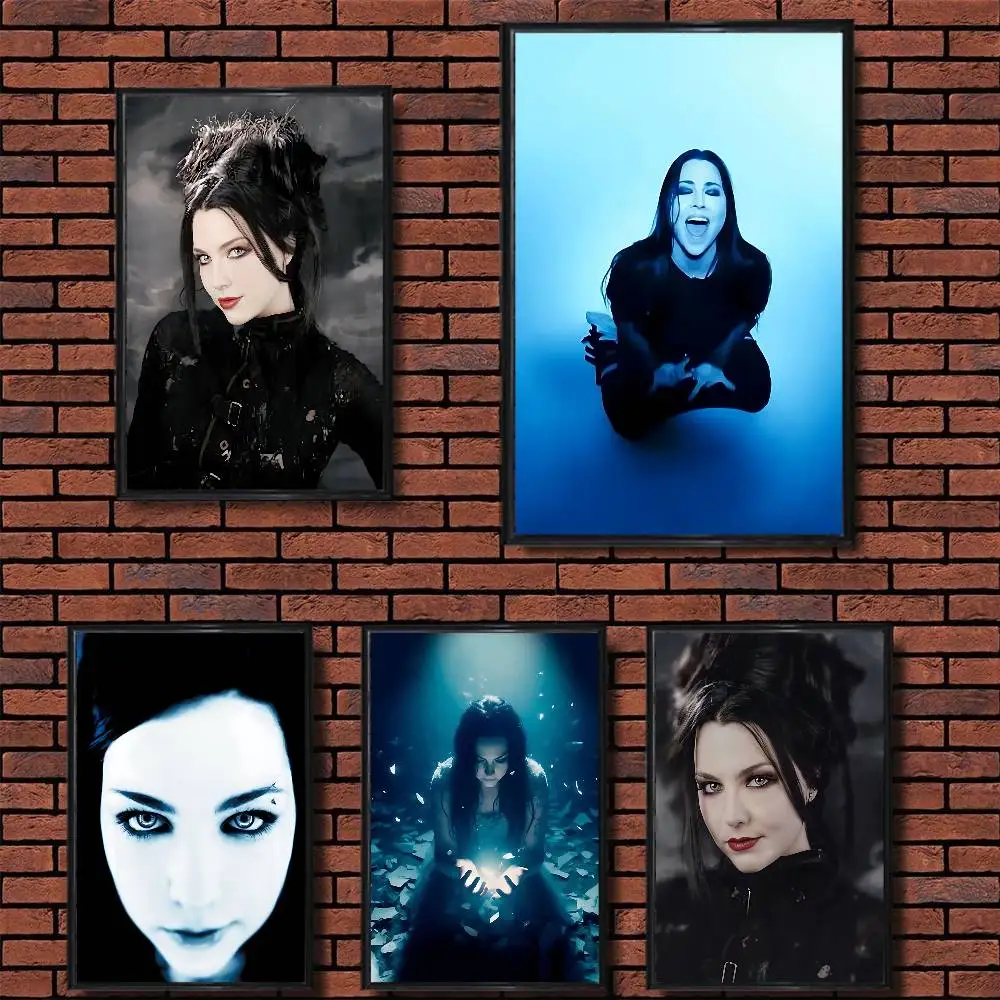 

Bring Me to Life Amy Lee Poster HD Art Sticky Wall Waterproof Home Living Room Bedroom Bar Aesthetic Decoration
