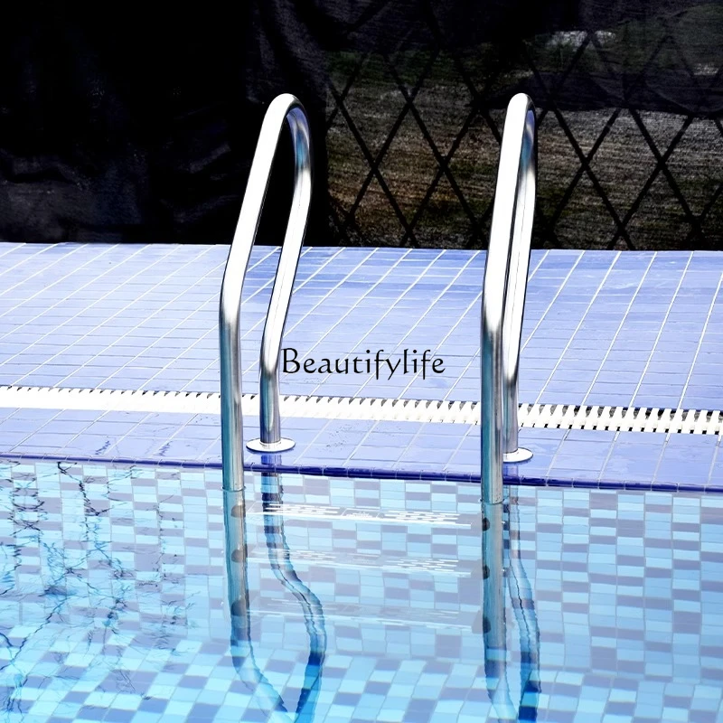 

2 Swimming Pool Escalator 304 Stainless Steel Ladder Thickened Ladder