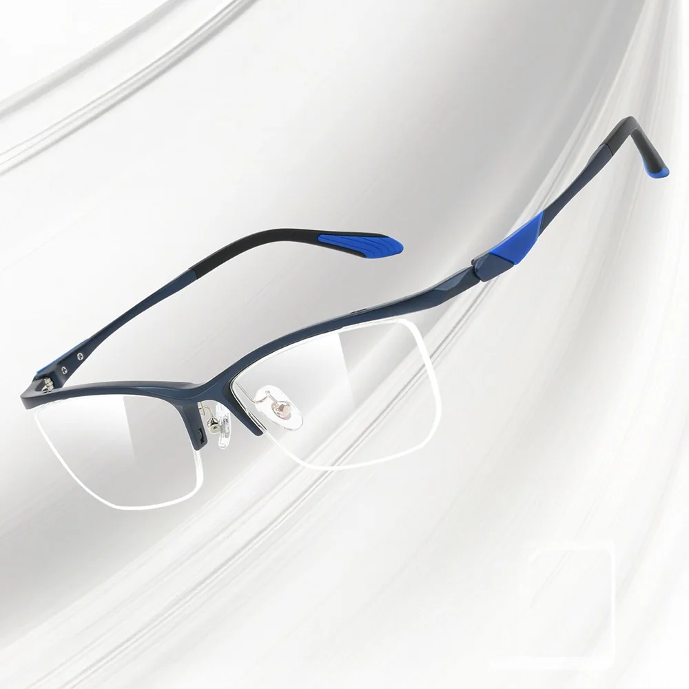 Professional ULTEM Men's Sports Glasses Frame Ultralight Anti-Slip Durable Eyewear for Women Fitness Training & Outdoor Running